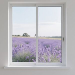 Modern Aluminium Big Casement Window Frame for Stylish Apartments and Villas