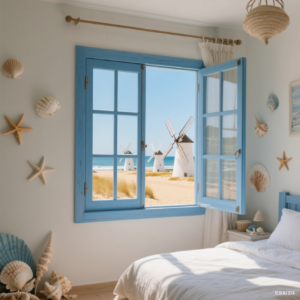 Stylish Aluminium Casement Window Frame for Contemporary Hotel Designs