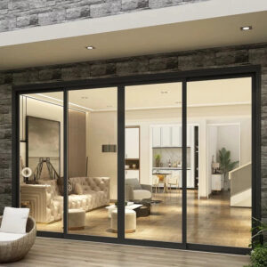 Customizable for Elegant House Decoration by Top Brand Aluminum Glass Sliding Door