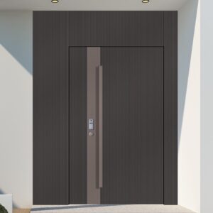 Home Security Aluminum Metal Stainless Steel Front Entrance Exterior Door