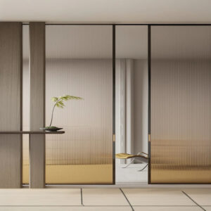 Factory Price Outdoor House and Apartment Aluminum Metal Sliding Door