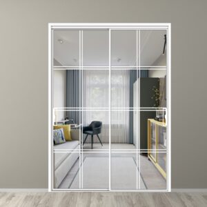 Contemporary Aluminum Alloy Bathroom Glass Door for Stylish Residential Interiors