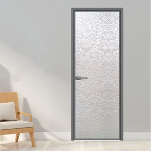 Vertical Opening Big Sliding Aluminum Alloy Glass Door for Modern Interiors