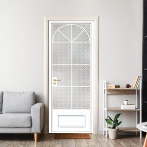 Sleek Aluminum Alloy Exterior White Casement Sliding Door with Tempered Glass Features