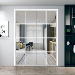 Versatile Garden Balcony Exterior Sliding Door with Tempered Glass and Aluminum Alloy