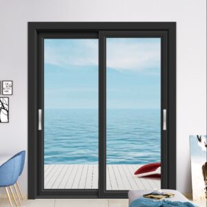 Modern Classic Style and Horizontal Bathroom Interior Homes Aluminum Glass Door