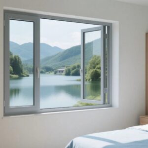 Wholesale Impact Aluminum Alloy White Color Aluminium Glass Windows