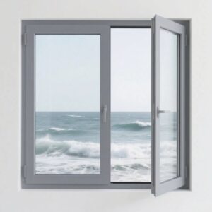 High-End Weather Resistant Customizable Aluminum Glass Sliding Casement Window