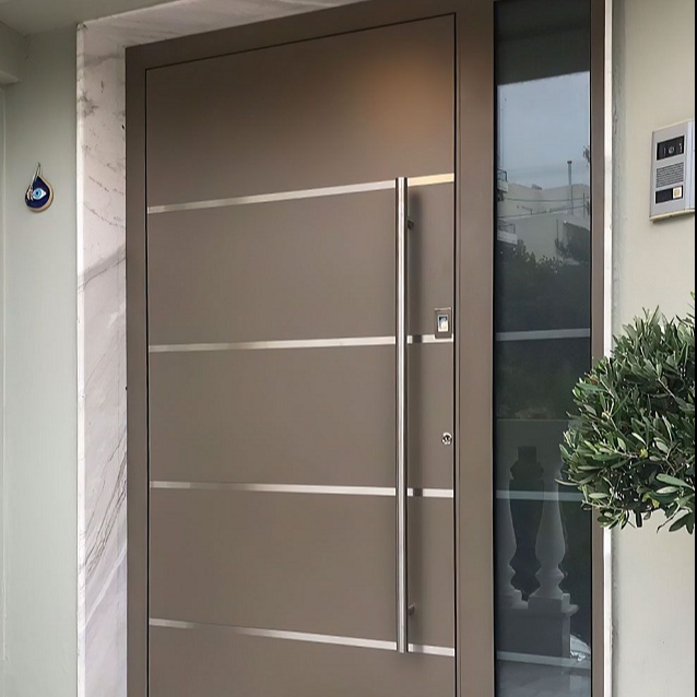 Residential Appartment Hotel Interior Entrance Front PVC Aluminum Door