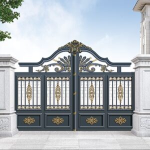 Custom Size Style House Villa Residential Classic Garden Entrance Gate Door