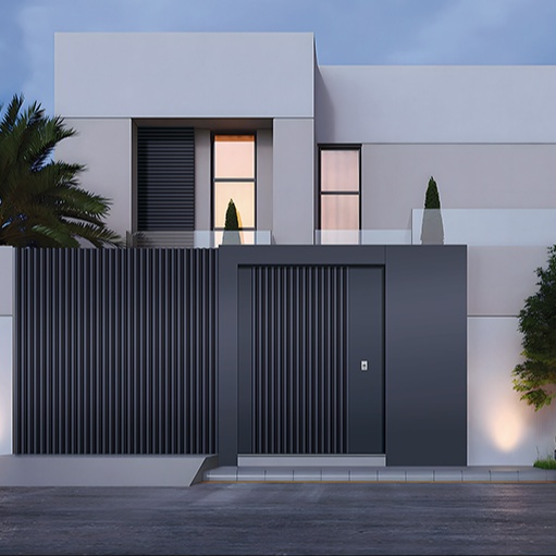 Chic Steel Dream Yard or House Aluminum Entrance Door Gate