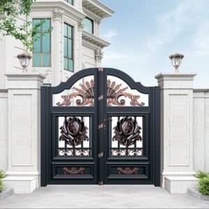 Versatile Entrance Custom Sizes Available Garden and Resort Gate Door