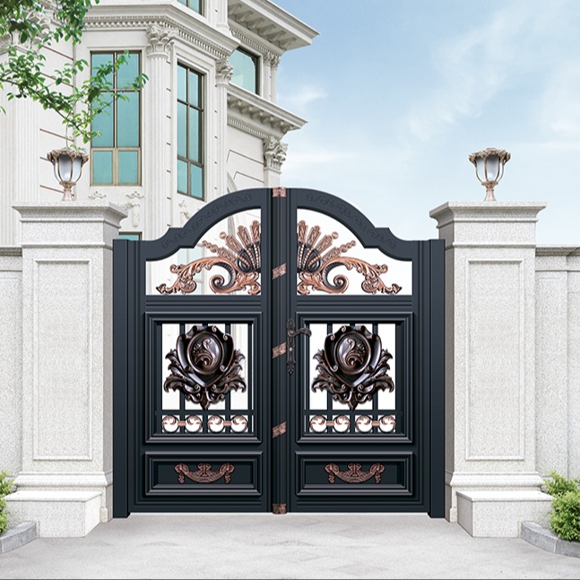 Versatile Entrance Custom Sizes Available Garden and Resort Gate Door