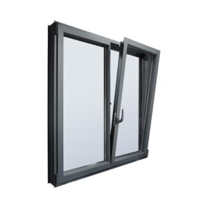 Casement Aluminum Windows and Doors with Customizable Color Features