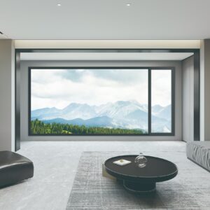 Customizable Versatile Window Home Glass Black Aluminum Casement Window