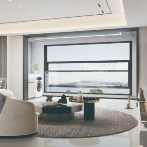 Durable Anti-Theft Bars and Hospitals Aluminum Sliding Casement Windows