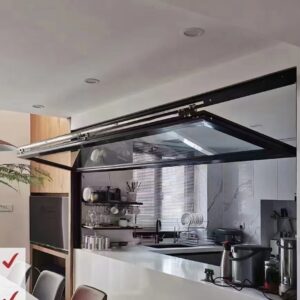 Customizable European Slider Anti-Theft Glass Aluminum Casement Window