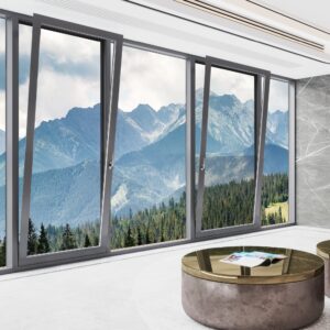 Customized Metal Double Glazed Glass Windows and Door Aluminum Window