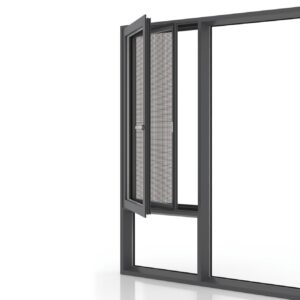Open Horizontal for House/Home/Balcony Casement Anti-Theft Aluminum Glass Window