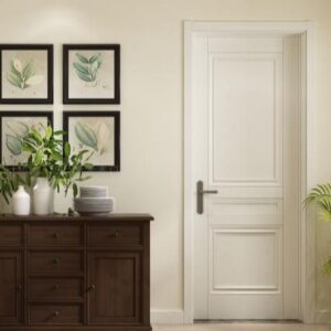 Wooden Bedroom Security Residential Living Room MDF Interior Wooden Door