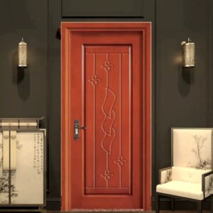 Vertical Style Indoor From Interior Wood Material Wood Solid Door