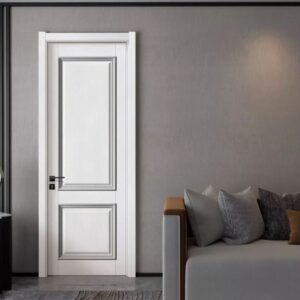 Exquisite Classic Vertical Design for Stylish Homes Wood Interior Wooden Door
