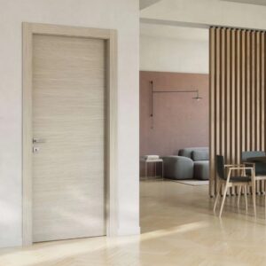 Exquisite Oriental Design Solid Interior Wooden MDF Firproof Wood Door