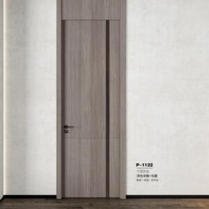 Classic Style Vertical Opening for Exterior Interior Solid Wood Door