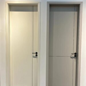 Corrosion-Resistant Factory Price Wooden Room Emergency Exit Interior Shaker Wood Door