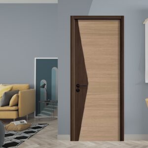 Eco-Friendly Modern Apartment School Hospital Hotel Villa Interior MDF Solid Wood Door