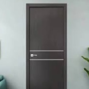 Hot Sale WPC Wood for Apartment Assemblly Solid Panel Paint Wood Bedroom Door