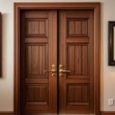 Direct Customizable Room Solid Wood Painting/Paint-Free Interior Wooden Door