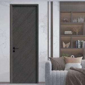 Factory Direct Customizable Fire Prevention Wood Primed MDF Wooden Door