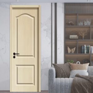 Interior Panel Paint PVC Interior Wooden Fire-Rated Swing Solid Wooden Interior Door