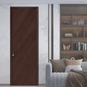 Classic Vertical Timeless Design for Elegant Spaces Wooden Door