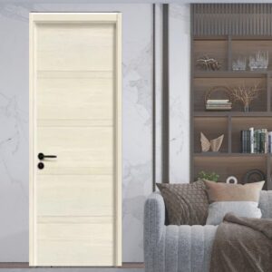 Safety Room Office Windowssecurity Fire-Rated Solid Wood Door